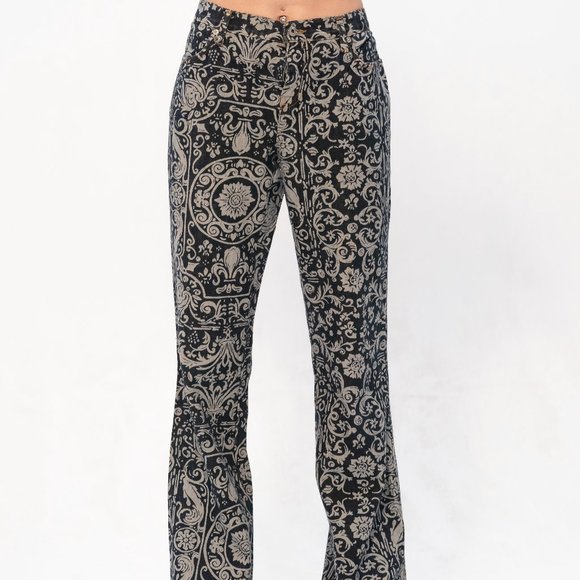 Moschino “ Donna” Denim Jeans Couture